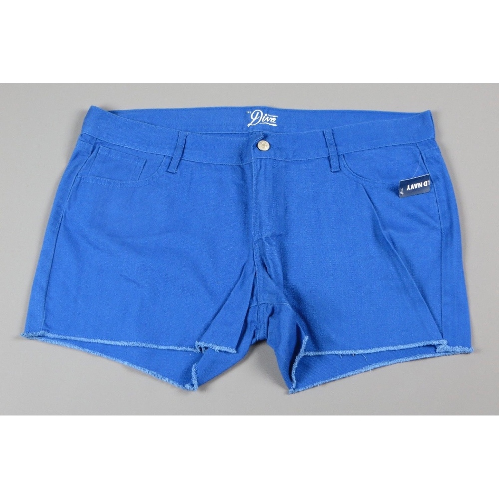 NWT- OLD NAVY Diva Cut-off Blue Jean Shorts
